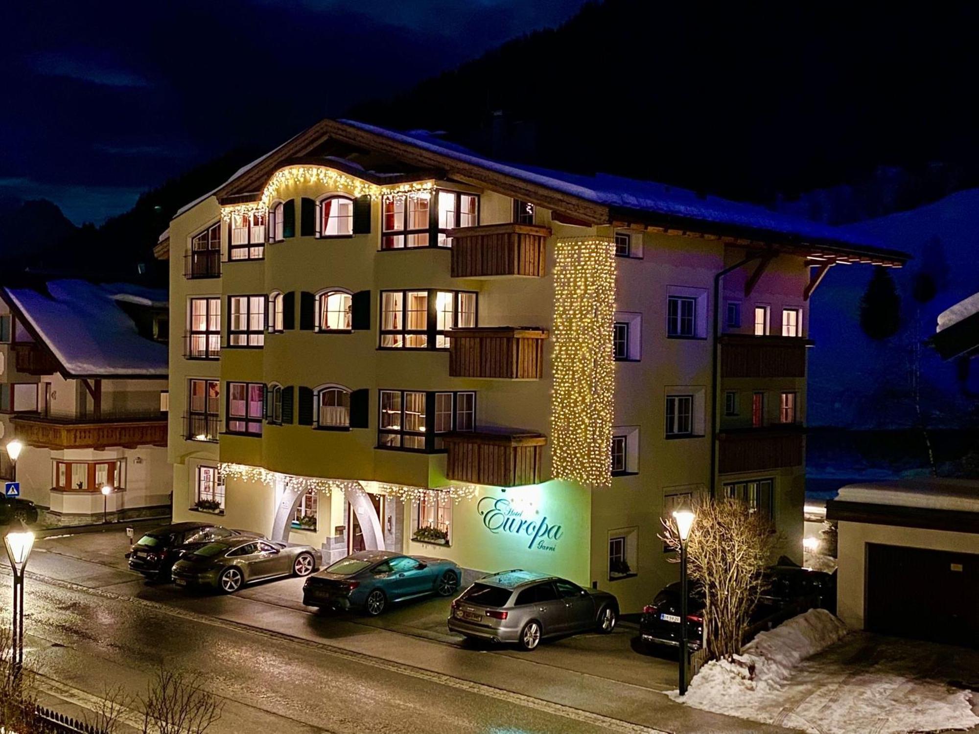 Hotel Garni Europa Sankt Anton am Arlberg Luaran gambar
